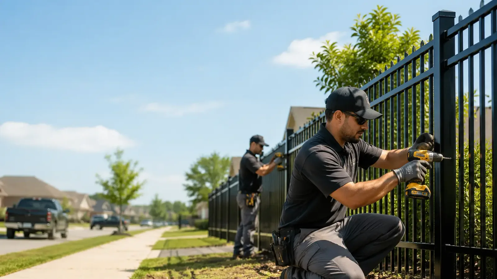 Metal Fence Installation in Villanova, PA